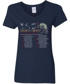 Legacy of the Beast Tour Women’s V-Neck T-Shirt
