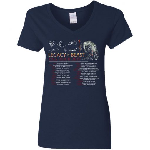 Private: Legacy of the Beast Tour Women’s V-Neck T-Shirt