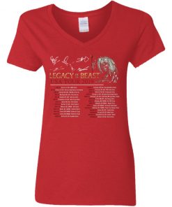Private: Legacy of the Beast Tour Women’s V-Neck T-Shirt