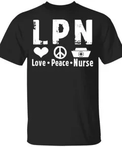 Peace Love Nurse Youth T-Shirt