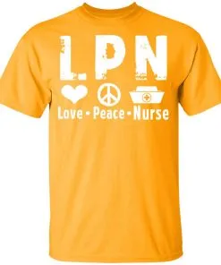 Peace Love Nurse Youth T-Shirt