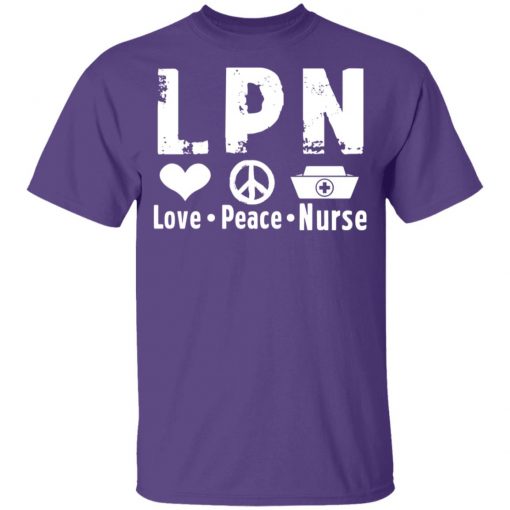 Private: Peace Love Nurse Youth T-Shirt