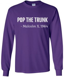 Private: Pop The Trunk Malcolm X 1964 Youth LS T-Shirt