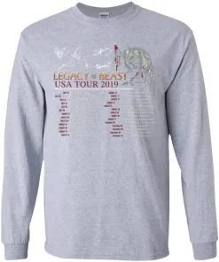 Legacy of the Beast Tour Youth LS T-Shirt