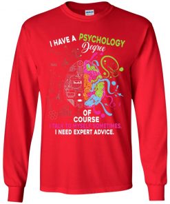 Private: I Have A Psychology Degree Youth LS T-Shirt