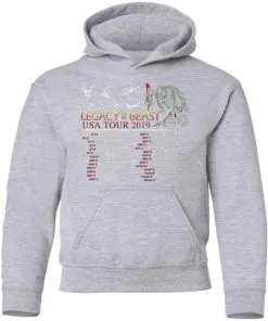 Legacy of the Beast Tour Youth Hoodie