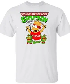 Teenage Mutant Ninja Simpson Men’s T-Shirt