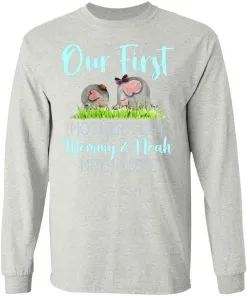 Our First Mother’s Day Mommy And Noah 2020 LS T-Shirt
