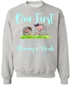 Our First Mother’s Day Mommy And Noah 2020 Sweatshirt