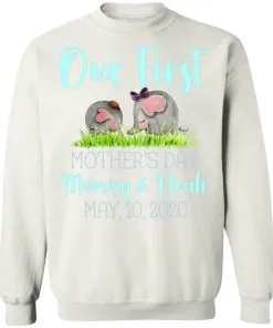 Our First Mother’s Day Mommy And Noah 2020 Sweatshirt