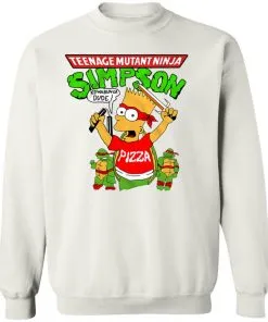 Teenage Mutant Ninja Simpson Sweatshirt
