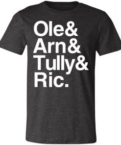 Private: Ric & Arn & Tully & Ole Unisex Jersey Tee