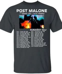 POST MALONE Runaway Tour 2020 Men’s T-Shirt