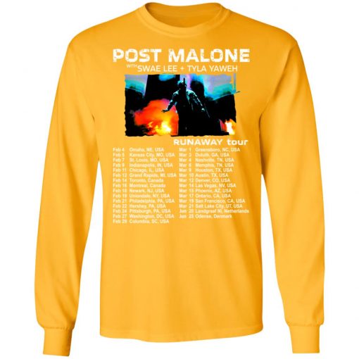 Private: POST MALONE Runaway Tour 2020 LS T-Shirt