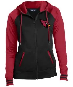 Arizona Cardinals Ladies’ Moisture Wick Full-Zip Hooded Jacket