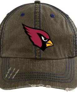 Arizona Cardinals Distressed Unstructured Trucker Cap