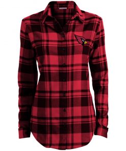 Private: Arizona Cardinals Ladies’ Plaid Flannel Tunic