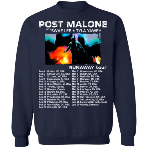 Private: POST MALONE Runaway Tour 2020 Sweatshirt