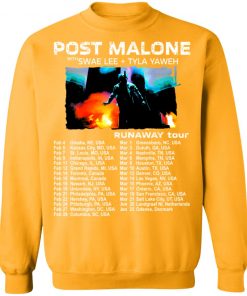 Private: POST MALONE Runaway Tour 2020 Sweatshirt