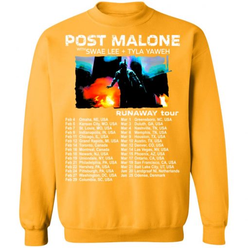 Private: POST MALONE Runaway Tour 2020 Sweatshirt