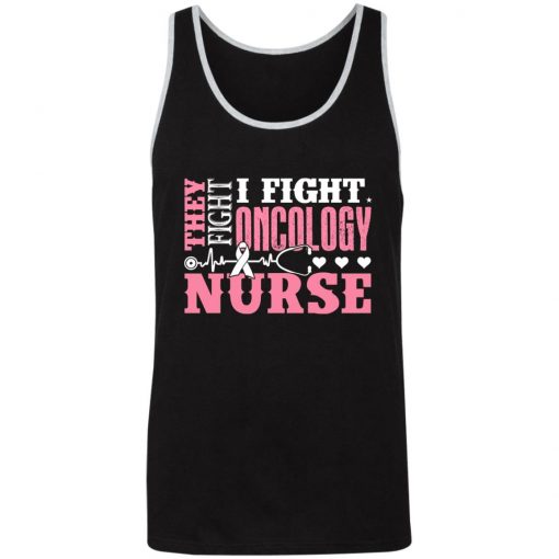 Private: I Fight Oncology Nurse Unisex Tank