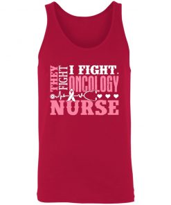 Private: I Fight Oncology Nurse Unisex Tank