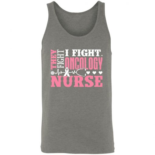 Private: I Fight Oncology Nurse Unisex Tank