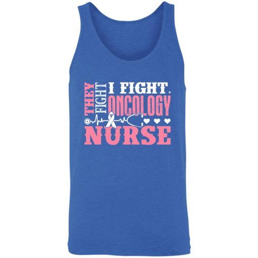 Private: I Fight Oncology Nurse Unisex Tank