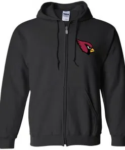 Arizona Cardinals Zip Up Hooded Sweatshirt