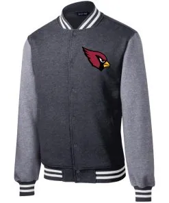 Arizona Cardinals Fleece Letterman Jacket