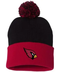 Arizona Cardinals Pom Pom Knit Cap