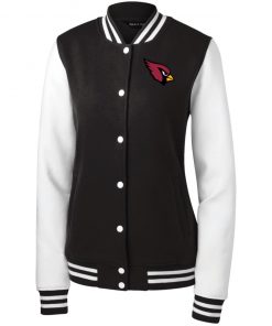 Private: Arizona Cardinals Women’s Fleece Letterman Jacket