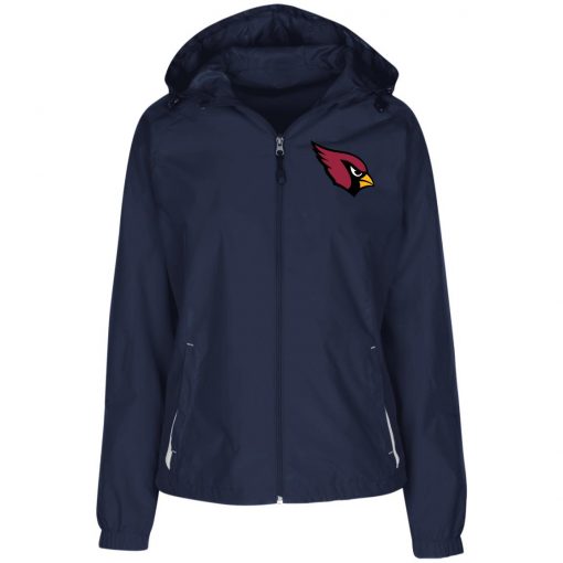 Private: Arizona Cardinals Ladies’ Jersey-Lined Hooded Windbreaker