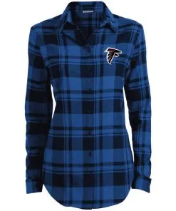 Atlanta Falcons Ladies’ Plaid Flannel Tunic