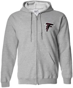 Atlanta Falcons Zip Up Hooded Sweatshirt