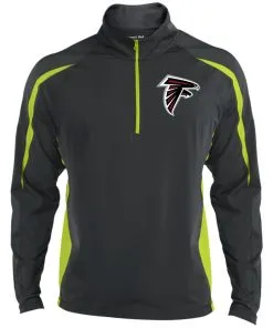 Atlanta Falcons Men’s Sport Wicking Colorblock 1/2 Zip