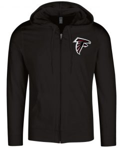 Private: Atlanta Falcons Lightweight Full Zip Hoodie