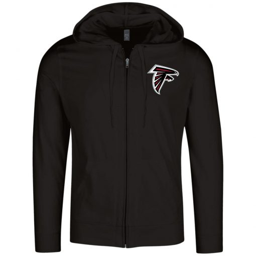 Private: Atlanta Falcons Lightweight Full Zip Hoodie