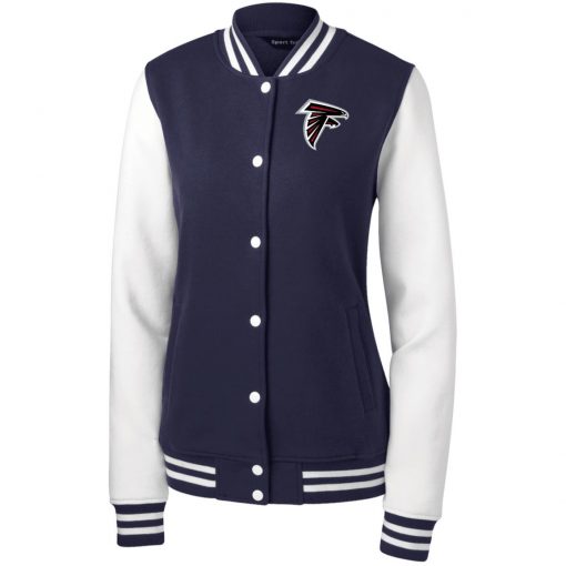 Private: Atlanta Falcons Women’s Fleece Letterman Jacket