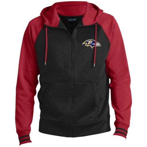 Private: Baltimore Ravens Men’s Sport-Wick® Full-Zip Hooded Jacket