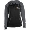 Private: Baltimore Ravens Ladies’ Moisture Wick Full-Zip Hooded Jacket