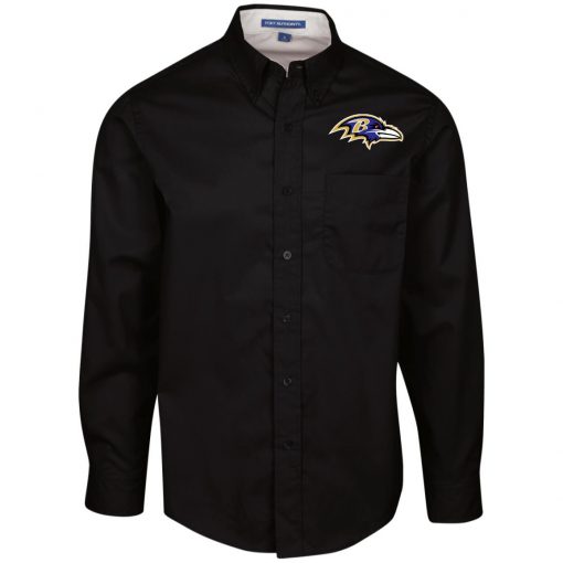 Private: Baltimore Ravens Men’s LS Dress Shirt