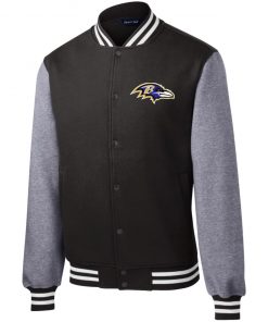 Private: Baltimore Ravens Fleece Letterman Jacket