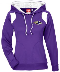 Private: Baltimore Ravens Ladies’ Colorblock Poly Hoodie