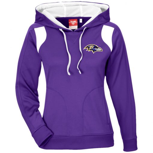 Private: Baltimore Ravens Ladies’ Colorblock Poly Hoodie