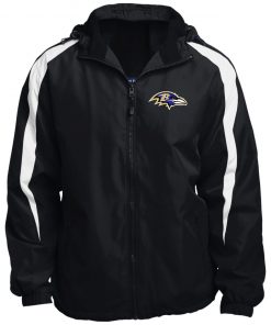 Private: Baltimore Ravens Fleece Lined Colorblocked Hooded Jacket