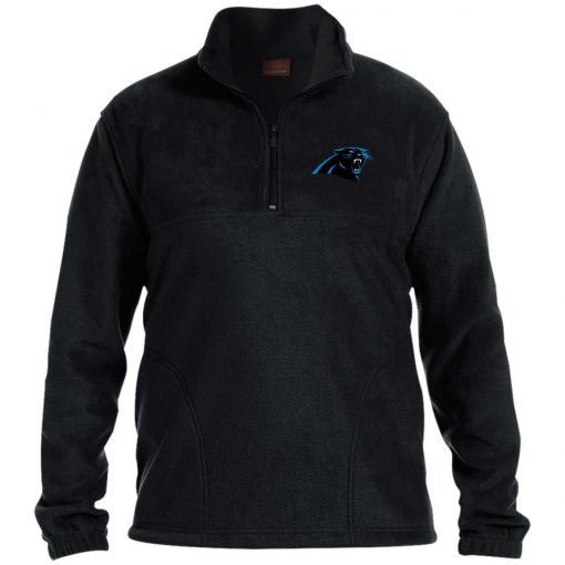 Private: Carolina Panthers 1/4 Zip Fleece Pullover