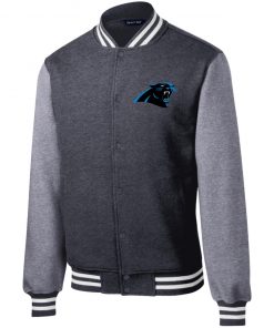 Private: Carolina Panthers Fleece Letterman Jacket