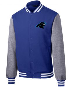 Private: Carolina Panthers Fleece Letterman Jacket