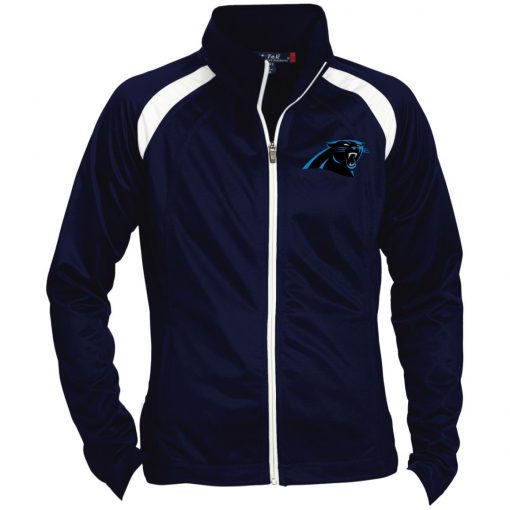 Private: Carolina Panthers Ladies’ Raglan Sleeve Warmup Jacket